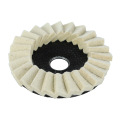 115mm 100% wool felt polishing wheel Glass Wool Disc